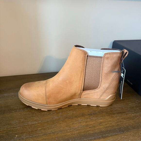 Sorel Woman’s Evie II Tan Chelsea Wedge Waterproof Winter Boot- Size 10.5 - Picture 5 of 9